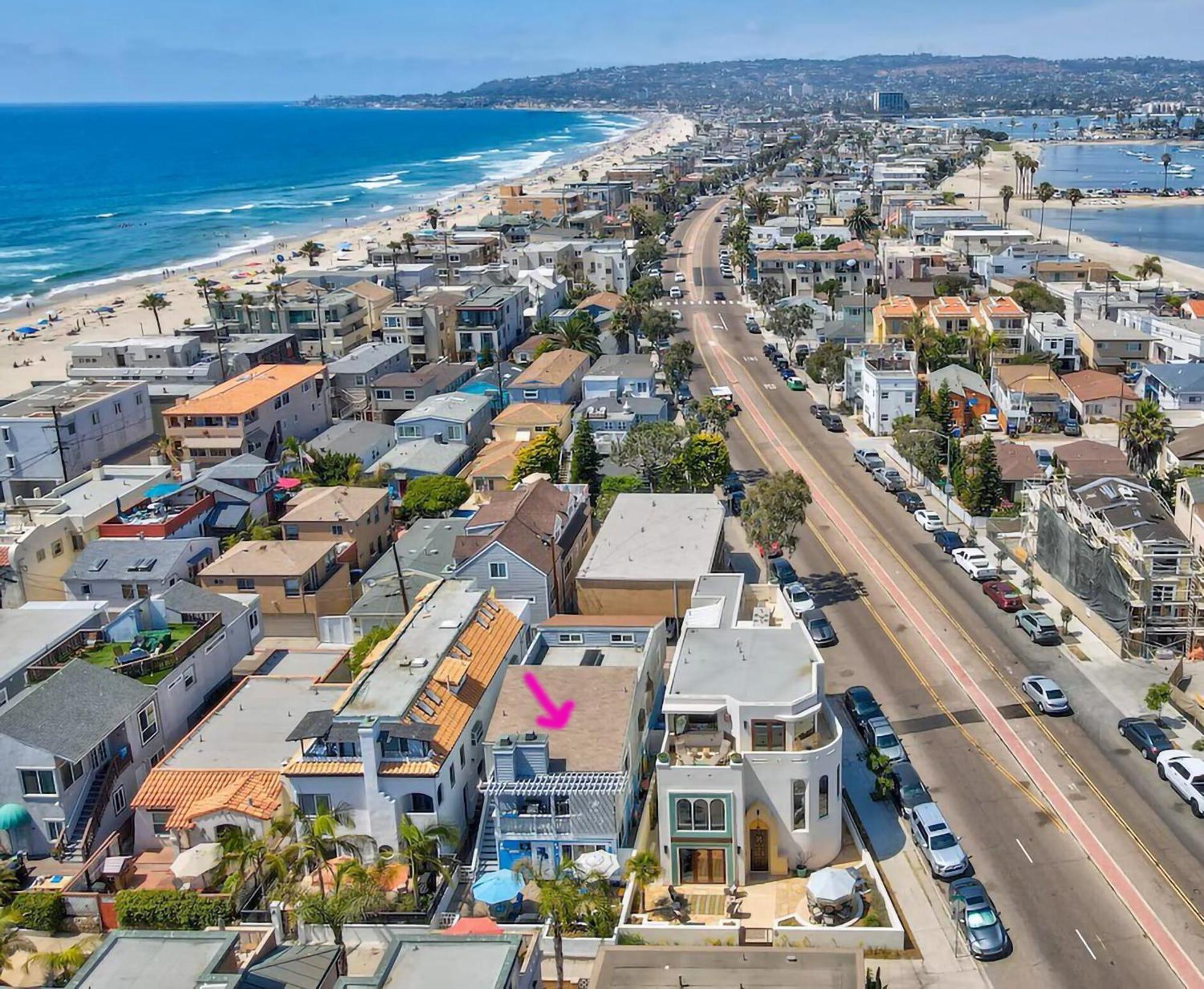 Luna Azul, Cozy Condo Only Steps To Mission Beach! Free Internet San Diego Eksteriør bilde